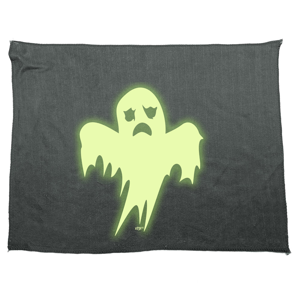 Ghost Glow In The Dark - Funny Novelty Gym Sports Microfiber Towel