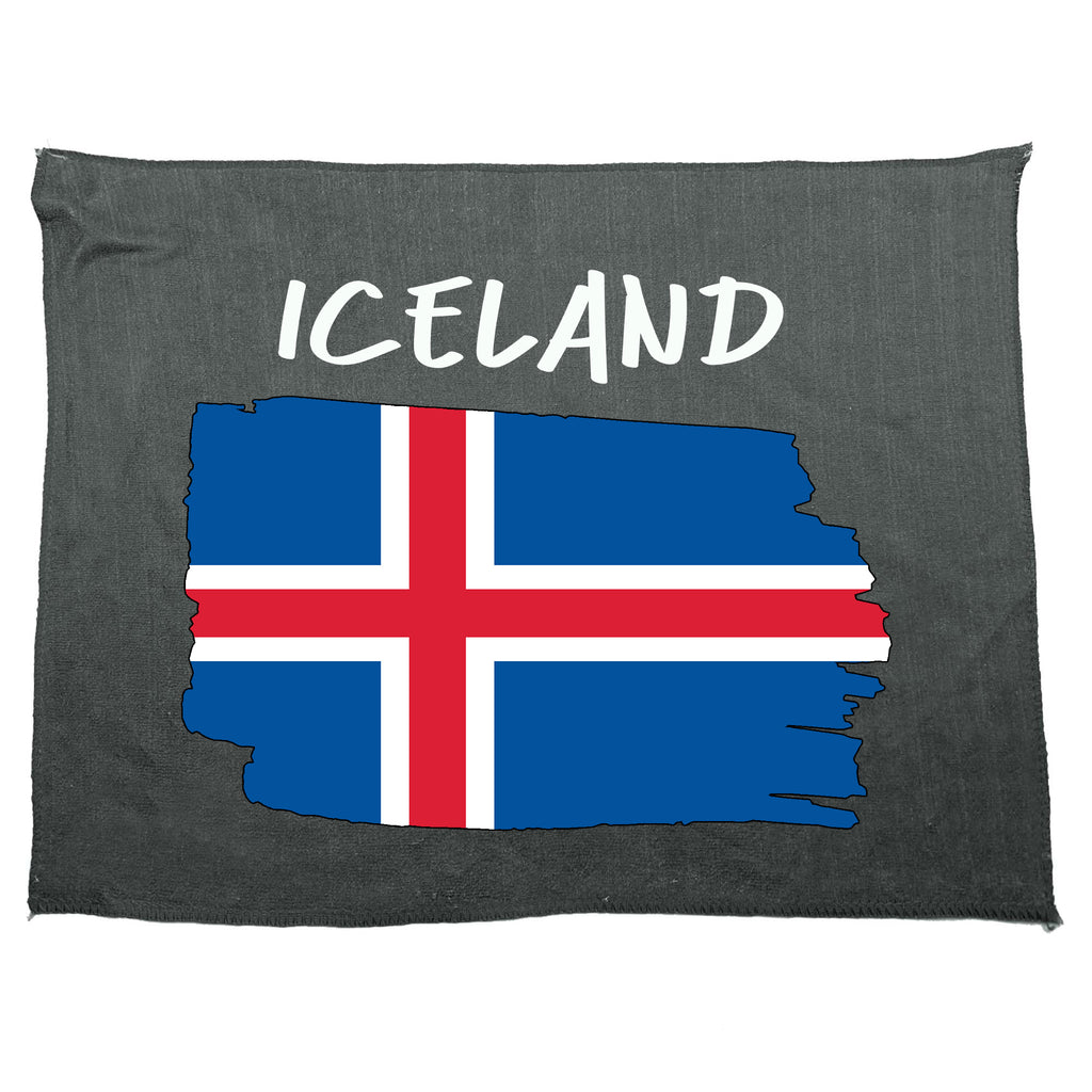 Iceland - Funny Gym Sports Towel