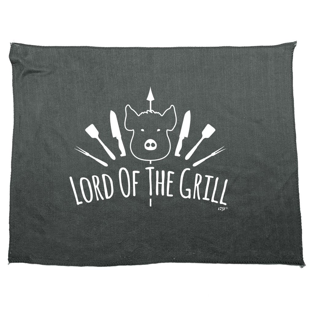 Lord Of The Grill - Funny Novelty Gym Sports Microfiber Towel
