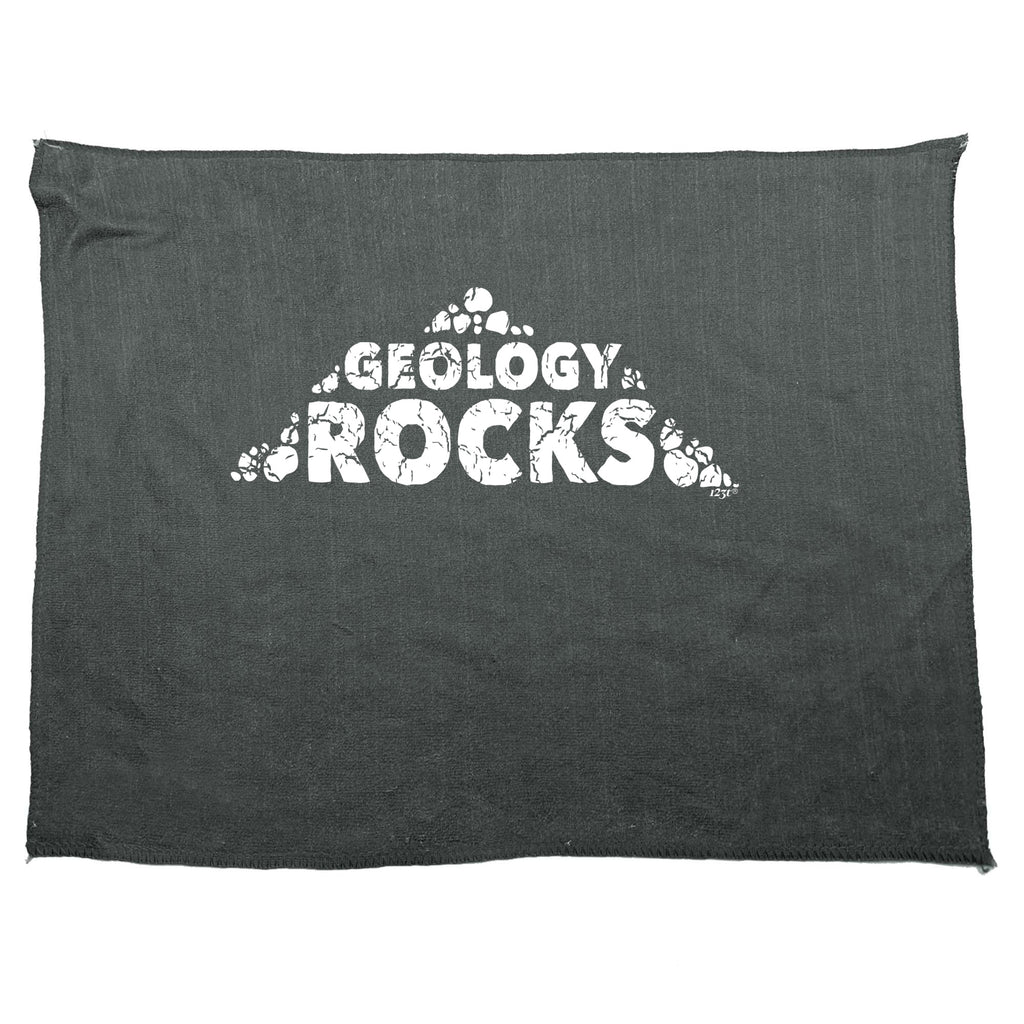 Geology Rocks - Funny Novelty Gym Sports Microfiber Towel
