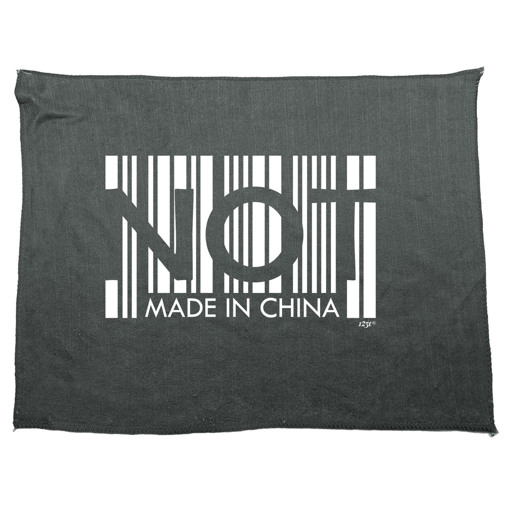 Not Made In China - Funny Novelty Gym Sports Microfiber Towel