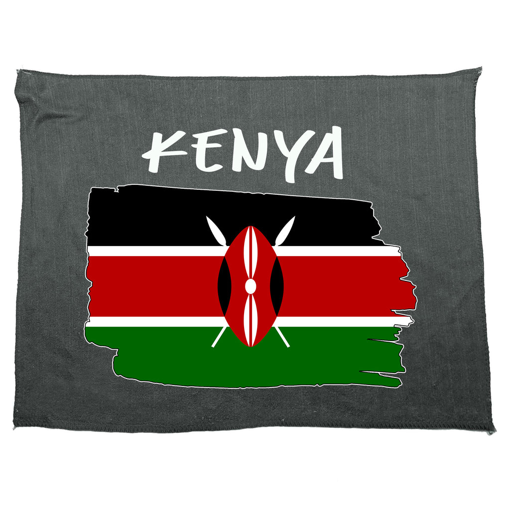 Kenya - Funny Gym Sports Towel