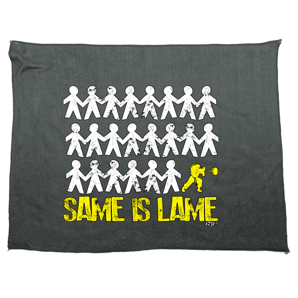 Same Is Lame Fighter - Funny Novelty Gym Sports Microfiber Towel