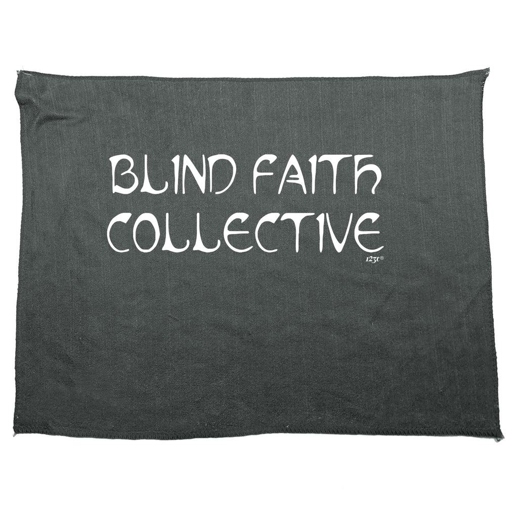 Blind Faith Collective - Funny Novelty Gym Sports Microfiber Towel