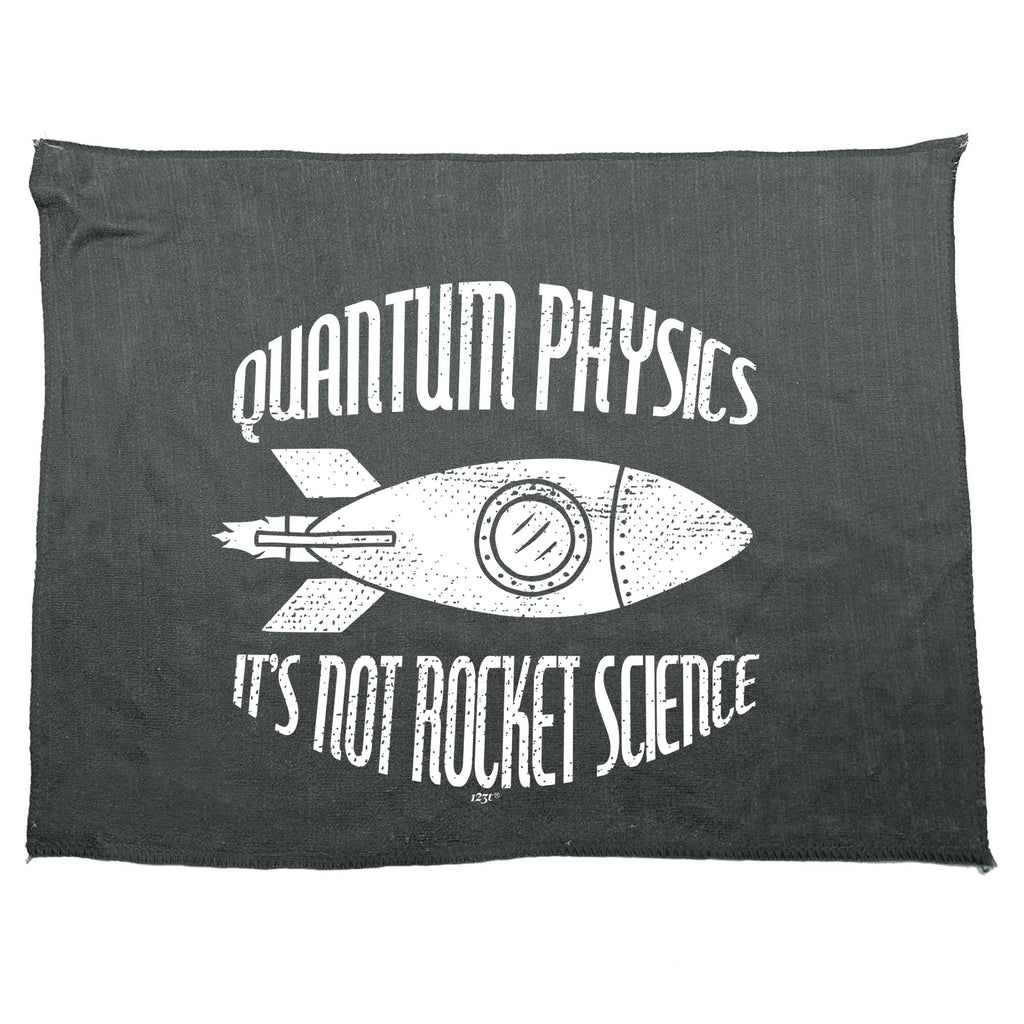 Quantum Physics Its Not Rocket Science - Funny Novelty Gym Sports Microfiber Towel