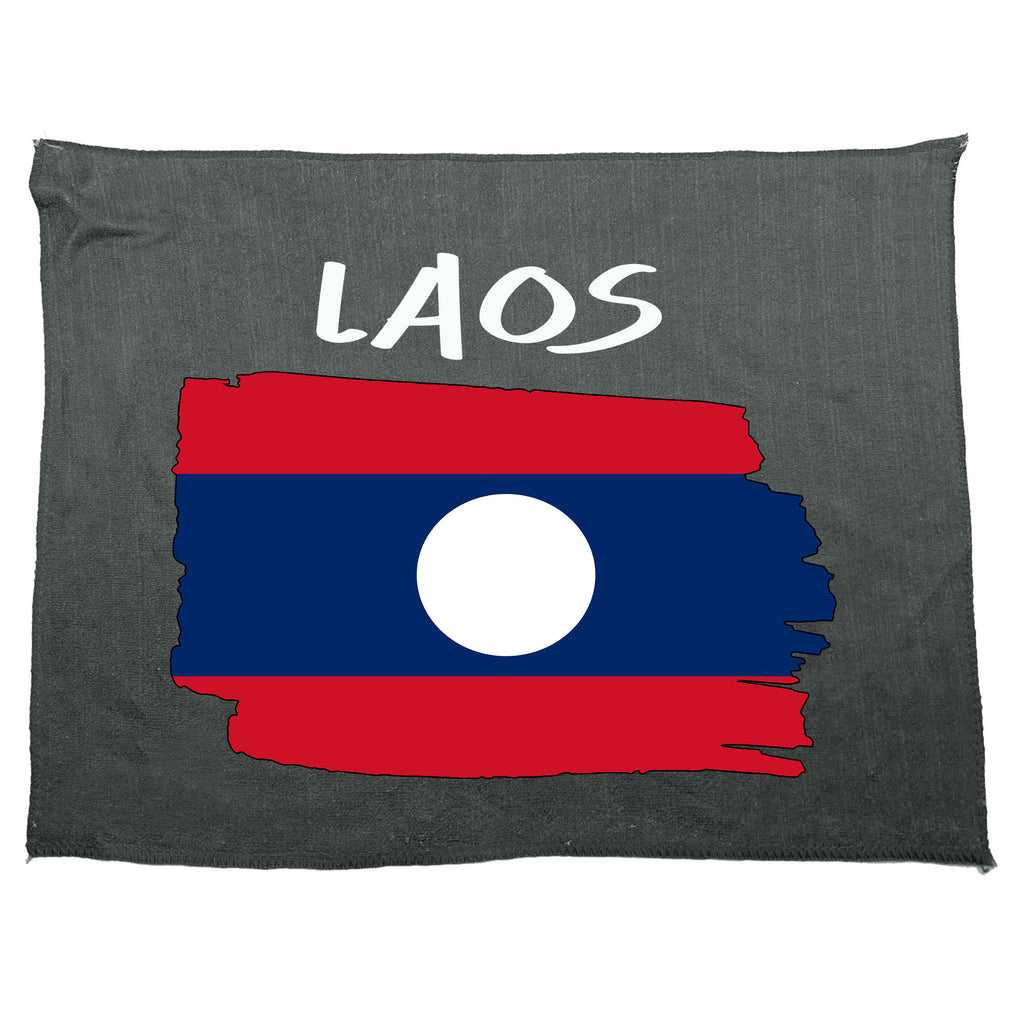 Laos - Funny Gym Sports Towel