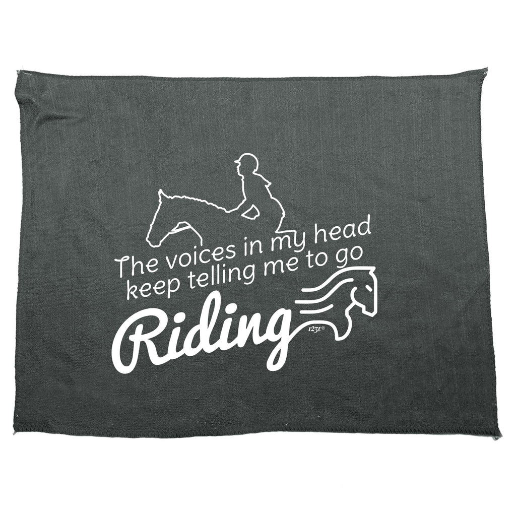Keep Telling Me To Go Riding Horse - Funny Novelty Gym Sports Microfiber Towel