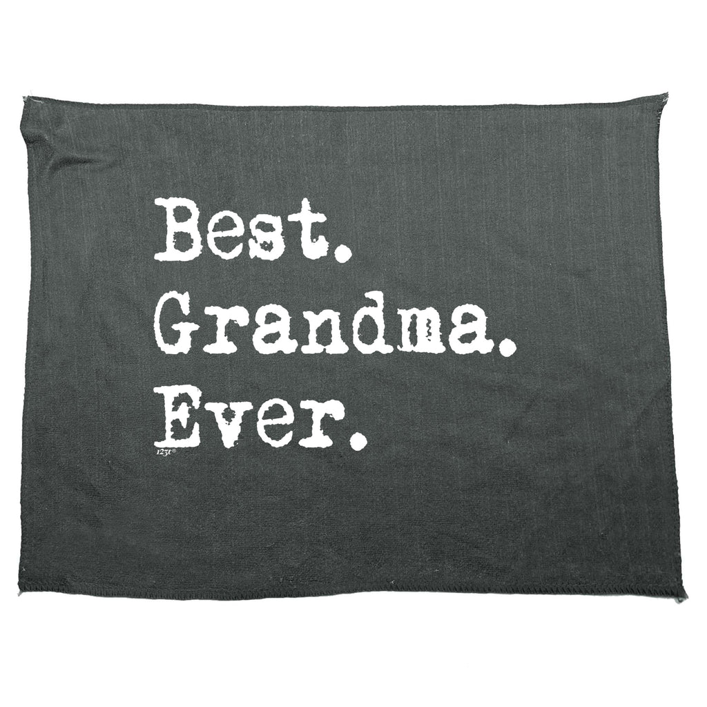 Best Grandma Ever - Funny Novelty Gym Sports Microfiber Towel