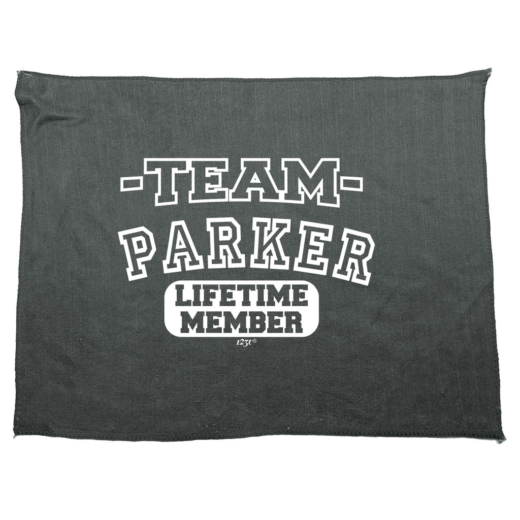 Parker V2 Team Lifetime Member - Funny Novelty Gym Sports Microfiber Towel