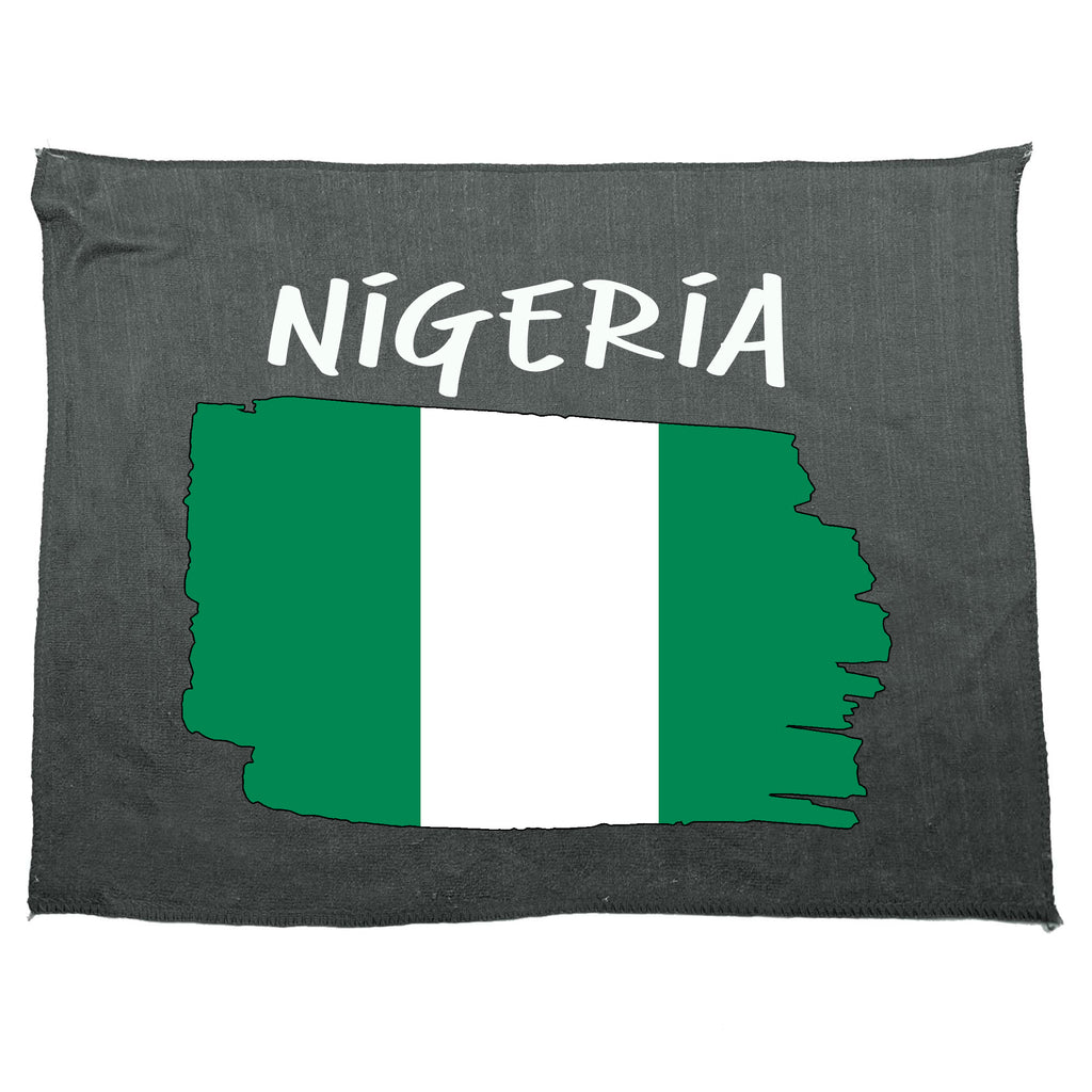 Nigeria - Funny Gym Sports Towel