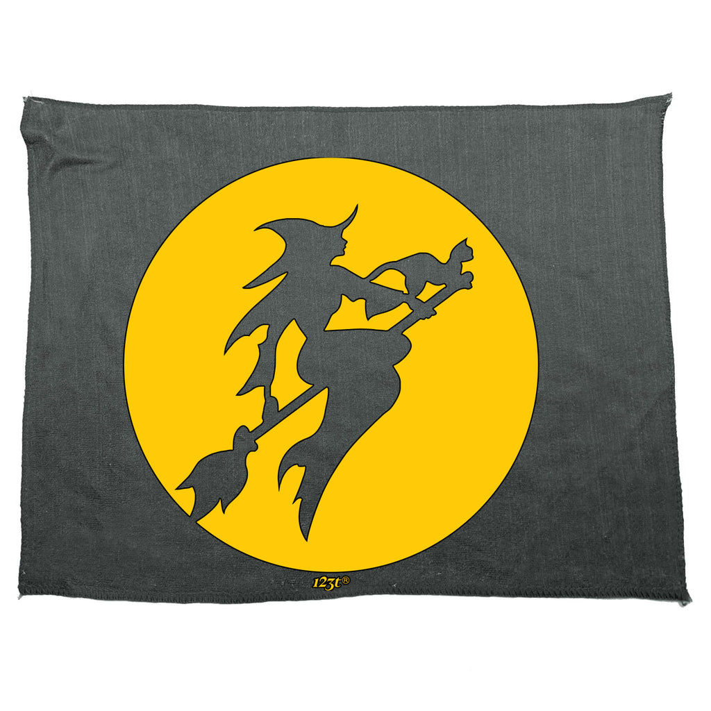 Moon Witch Halloween - Funny Novelty Gym Sports Microfiber Towel