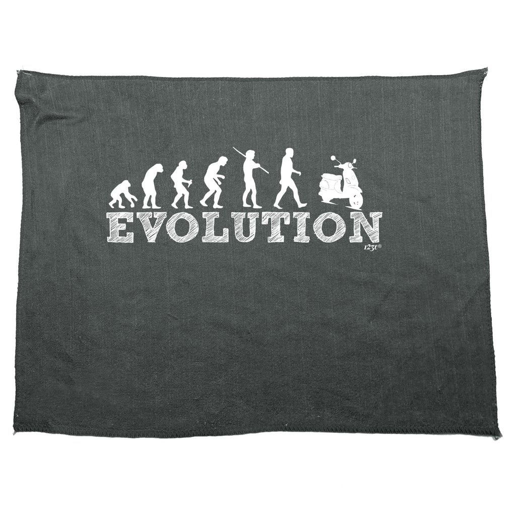 Evolution Scooter - Funny Novelty Gym Sports Microfiber Towel