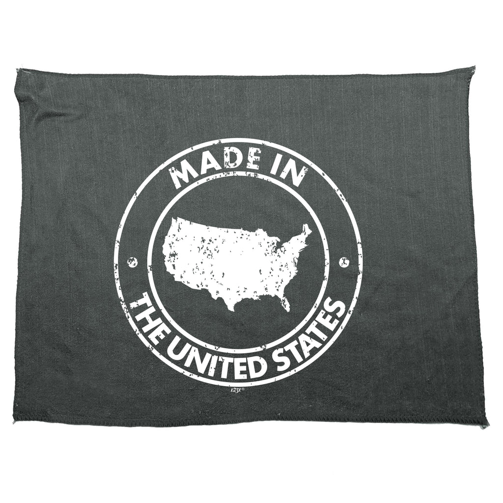 Made In The United States - Funny Novelty Gym Sports Microfiber Towel