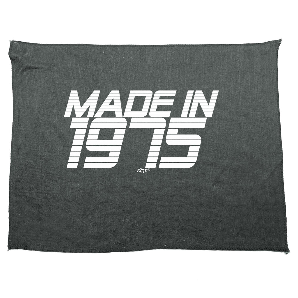 Made In 1975 - Funny Novelty Gym Sports Microfiber Towel