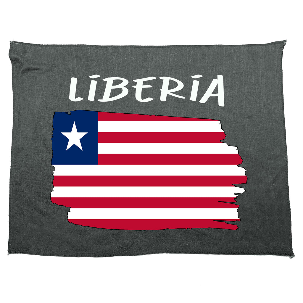 Liberia - Funny Gym Sports Towel