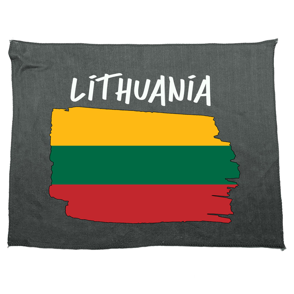 Lithuania - Funny Gym Sports Towel