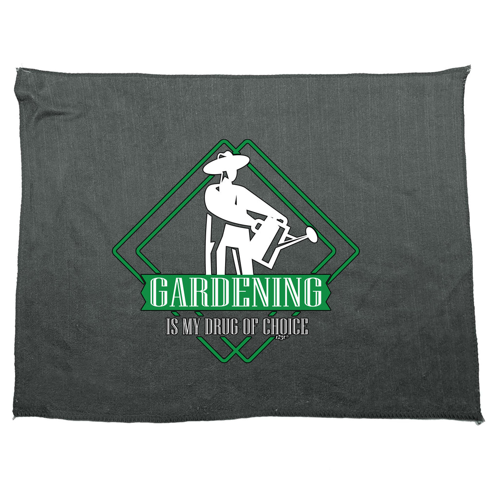 Gardening Is My Choice - Funny Novelty Gym Sports Microfiber Towel
