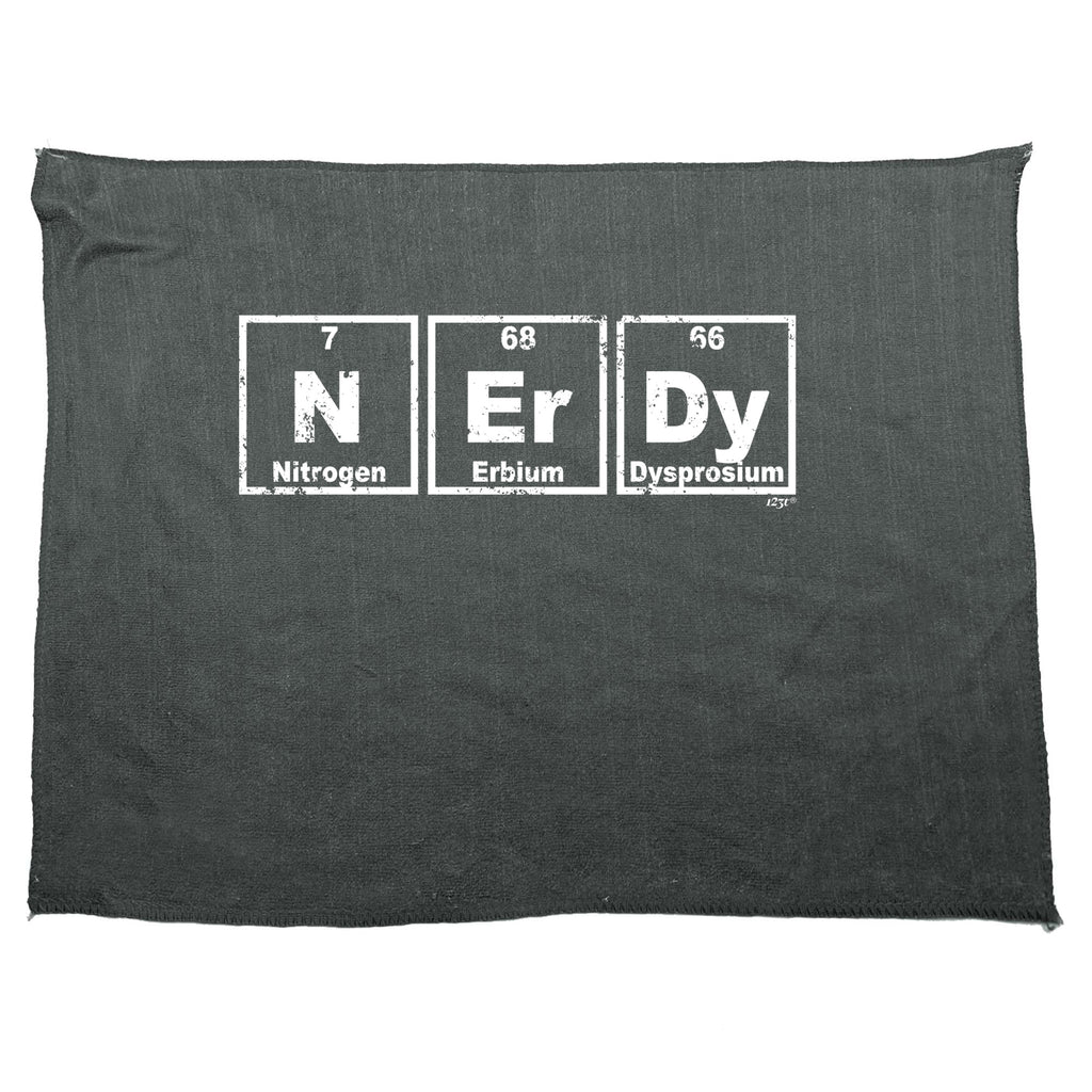 Nerdy Periodic - Funny Novelty Gym Sports Microfiber Towel