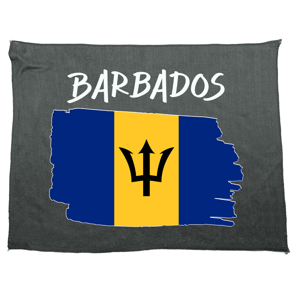 Barbados - Funny Gym Sports Towel