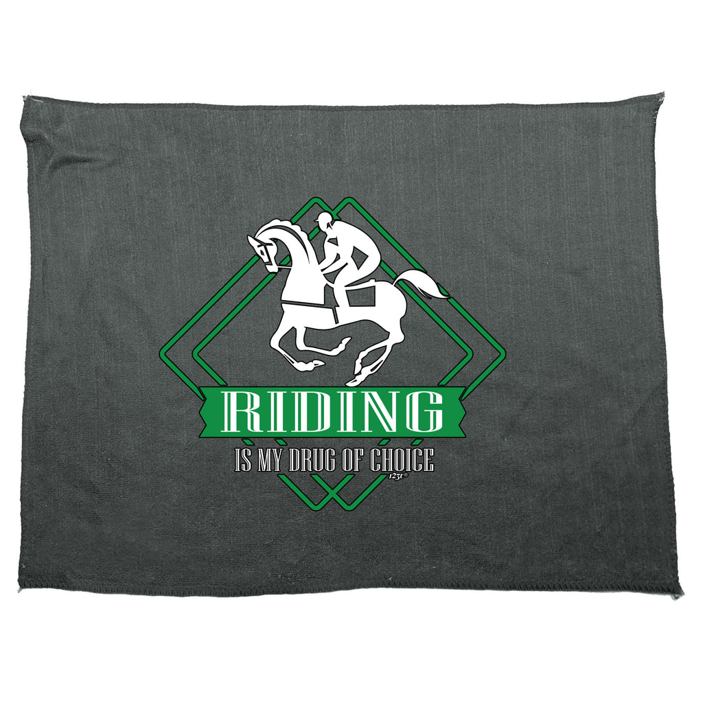 Riding Is My Choice Horse - Funny Novelty Gym Sports Microfiber Towel