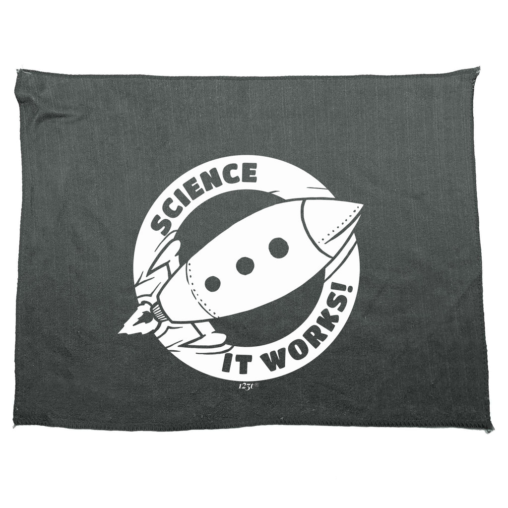 Science It Works - Funny Novelty Gym Sports Microfiber Towel