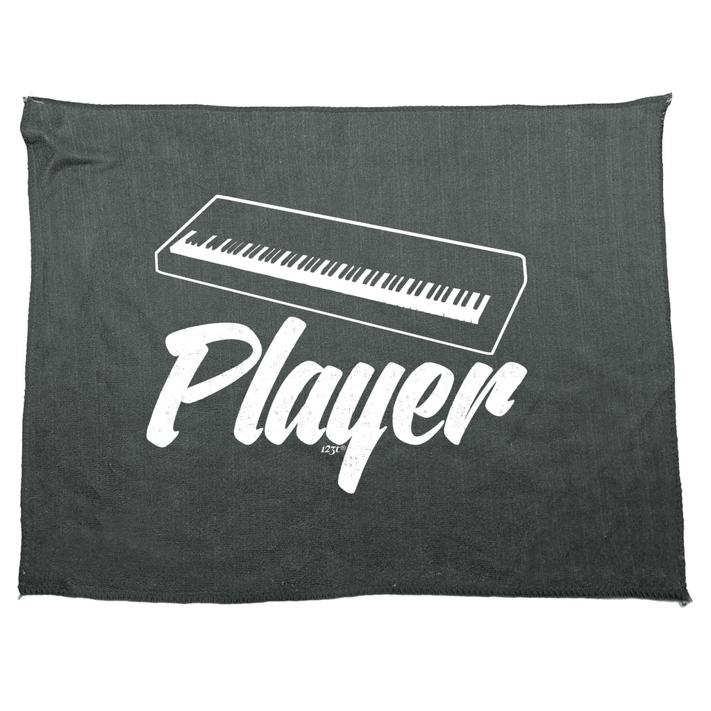 Keyboard Player Music - Funny Novelty Gym Sports Microfiber Towel