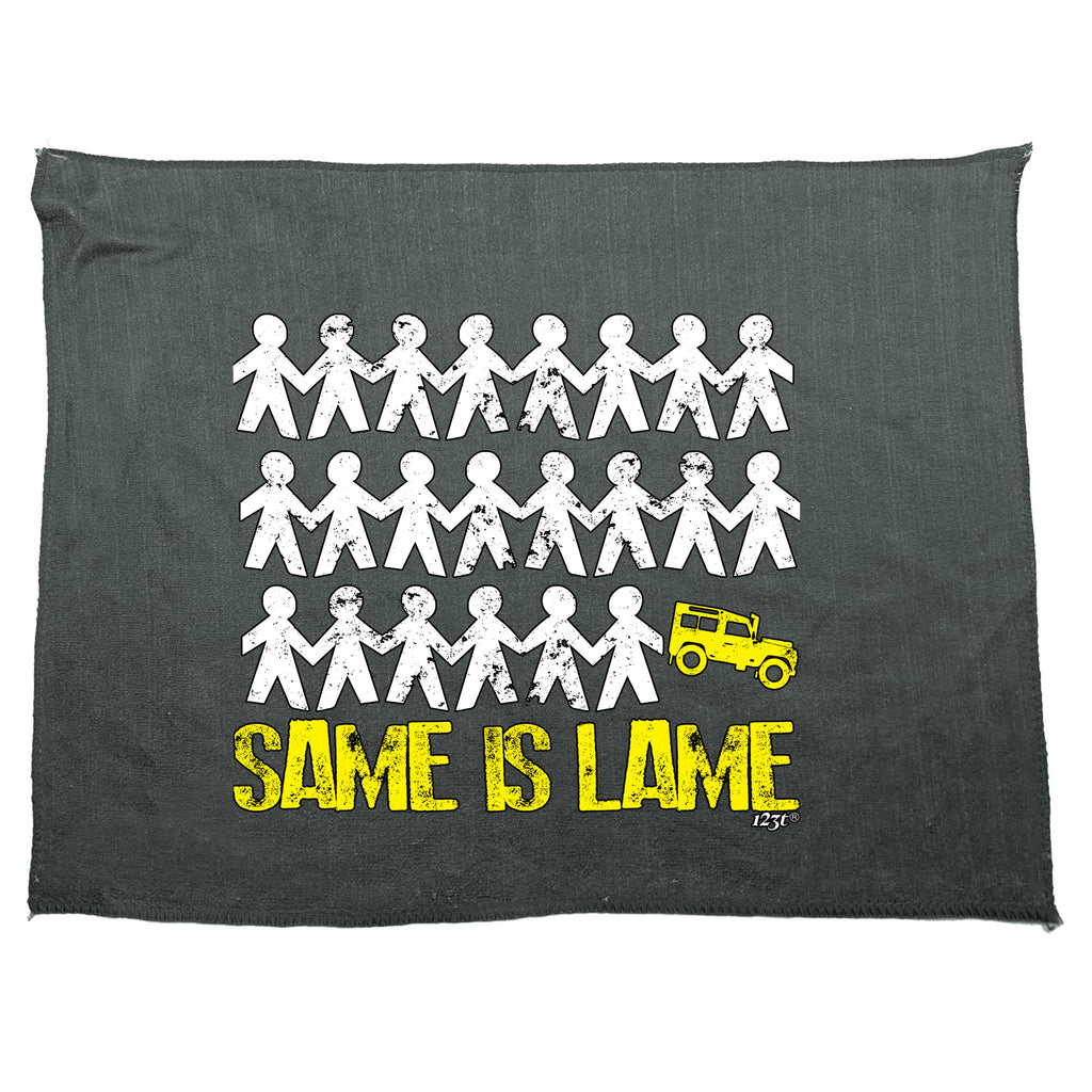 Same Is Lame Off Road - Funny Novelty Gym Sports Microfiber Towel