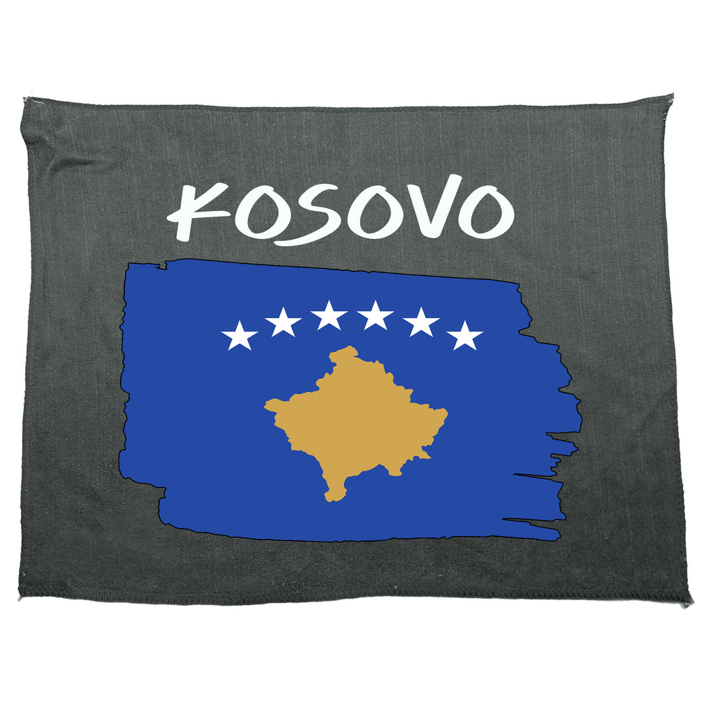 Kosovo - Funny Gym Sports Towel