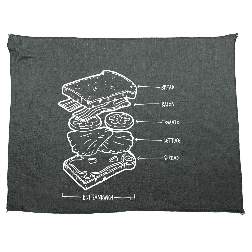 Blt Sandwich - Funny Novelty Gym Sports Microfiber Towel