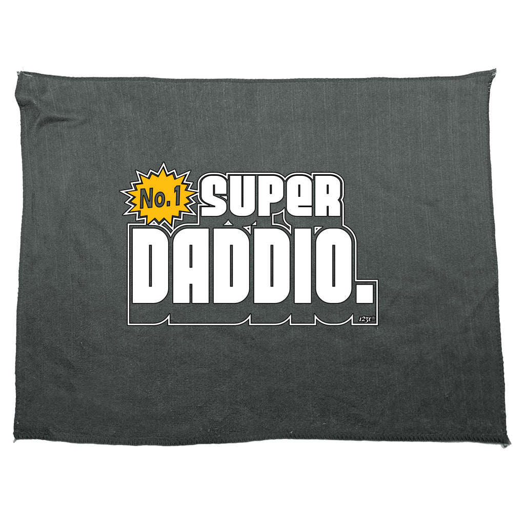 Super Daddio - Funny Novelty Gym Sports Microfiber Towel