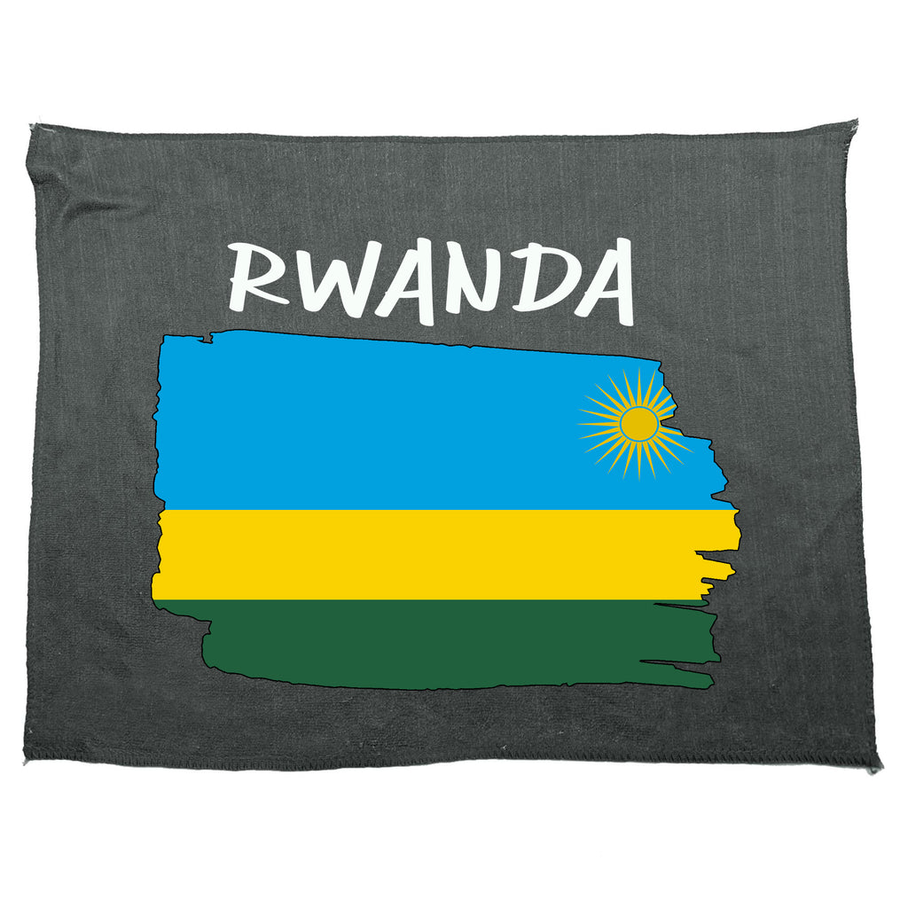 Rwanda - Funny Gym Sports Towel