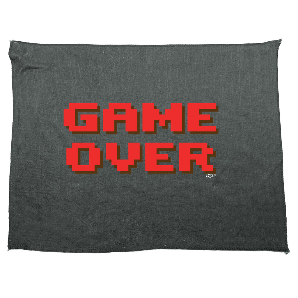Game Over Gamer - Funny Novelty Gym Sports Microfiber Towel
