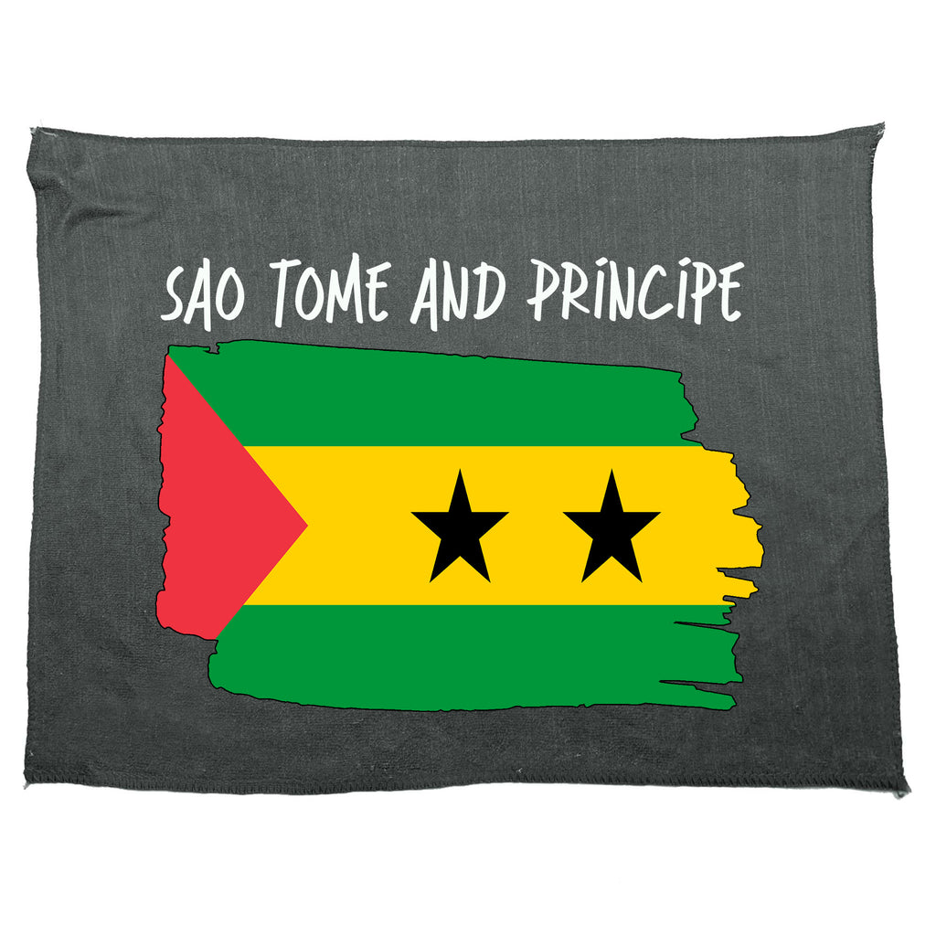 Sao Tome And Principe - Funny Gym Sports Towel