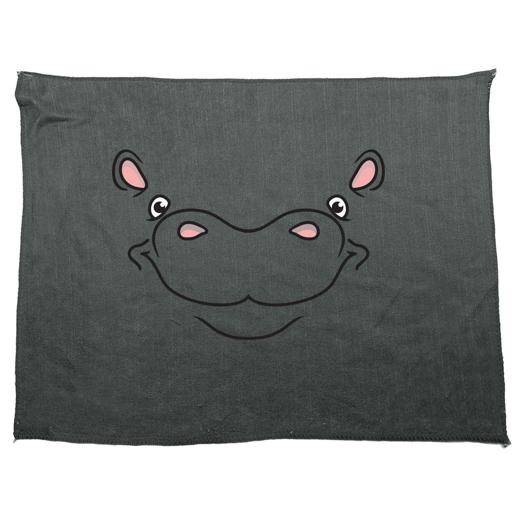 Hippo Ani Mates - Funny Novelty Gym Sports Microfiber Towel