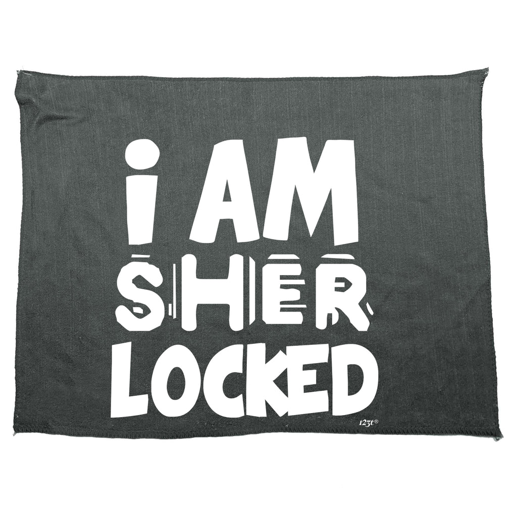Sher Locked - Funny Novelty Gym Sports Microfiber Towel