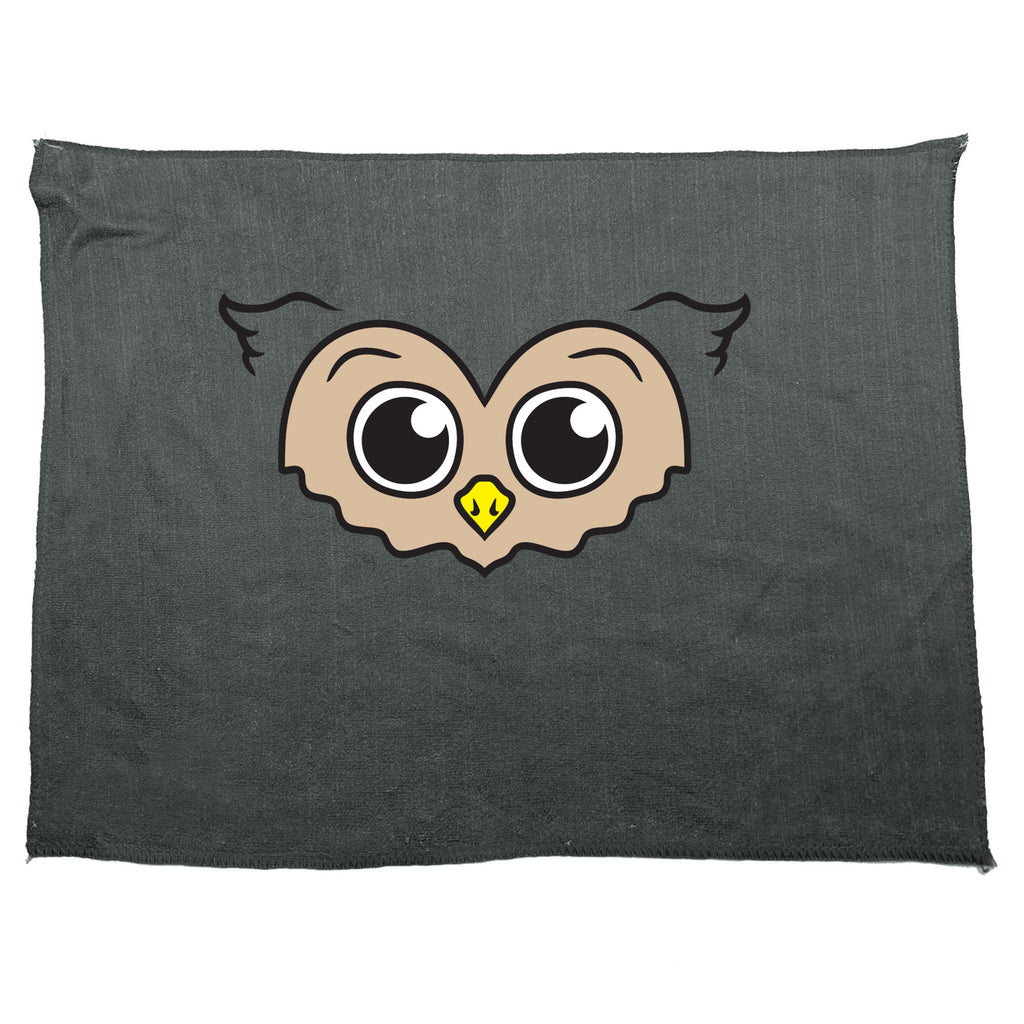 Owl Ani Mates - Funny Novelty Gym Sports Microfiber Towel