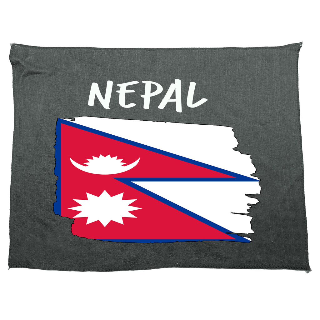 Nepal - Funny Gym Sports Towel