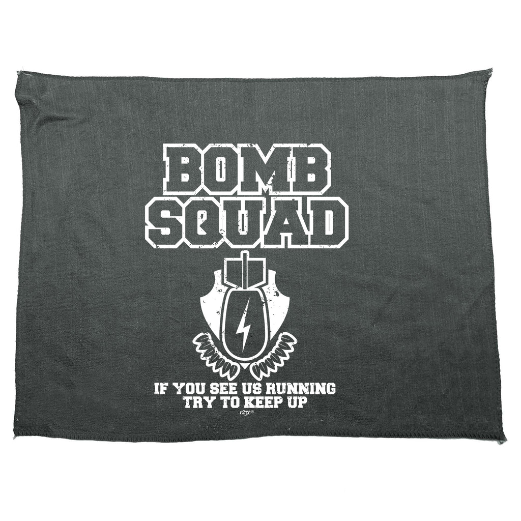 Bomb Squad - Funny Novelty Gym Sports Microfiber Towel