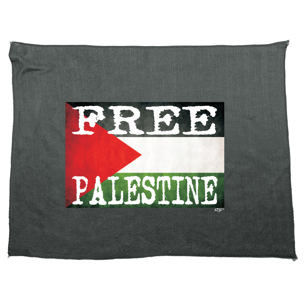 Free Palestine Flag - Funny Novelty Gym Sports Microfiber Towel