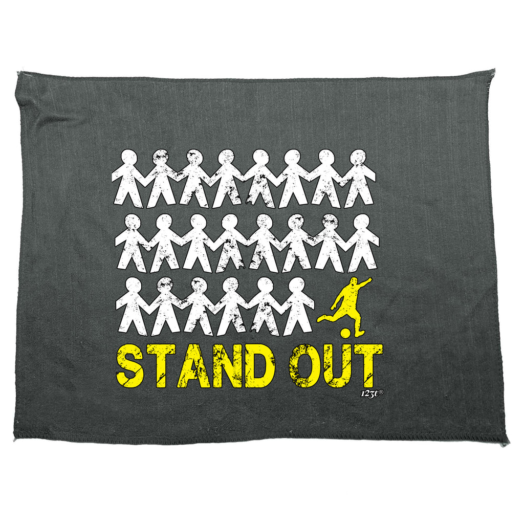 Stand Out Football - Funny Novelty Gym Sports Microfiber Towel