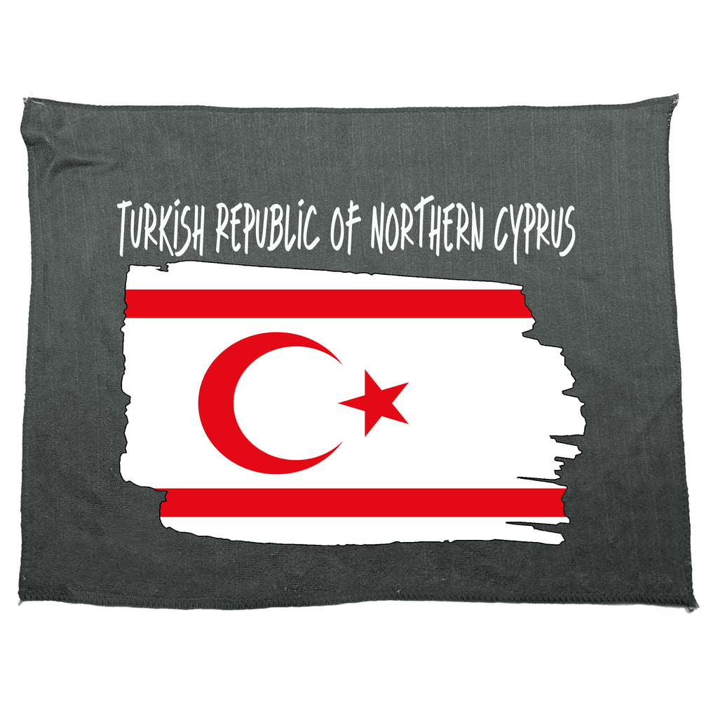 Turkish Republic Of Northern Cyprus - Funny Gym Sports Towel