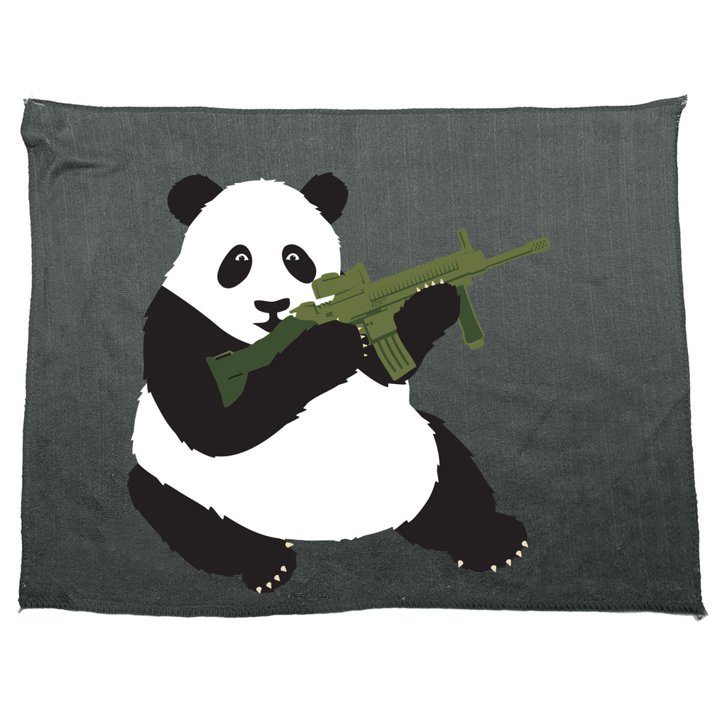 Armed Panda - Funny Novelty Gym Sports Microfiber Towel