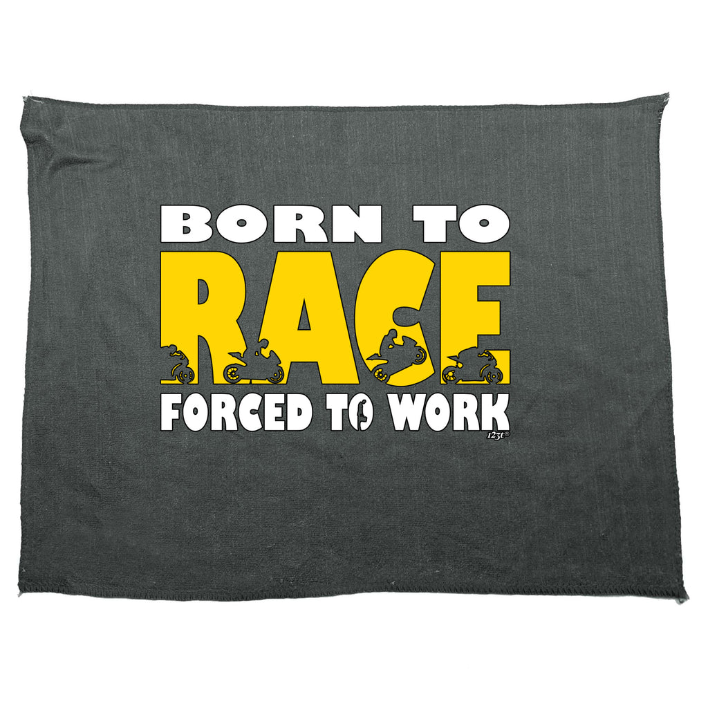 Born To Race - Funny Novelty Gym Sports Microfiber Towel