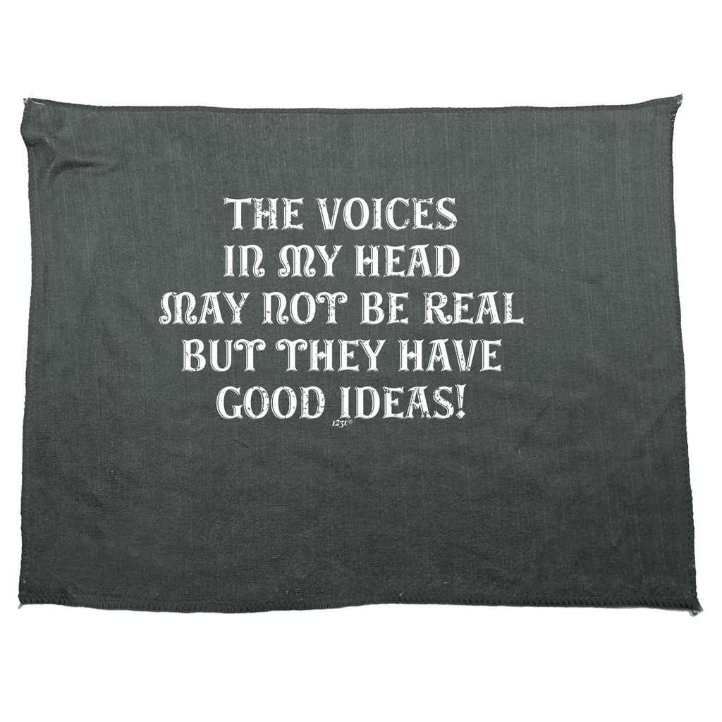 May Not Be Real Good Ideas - Funny Novelty Gym Sports Microfiber Towel