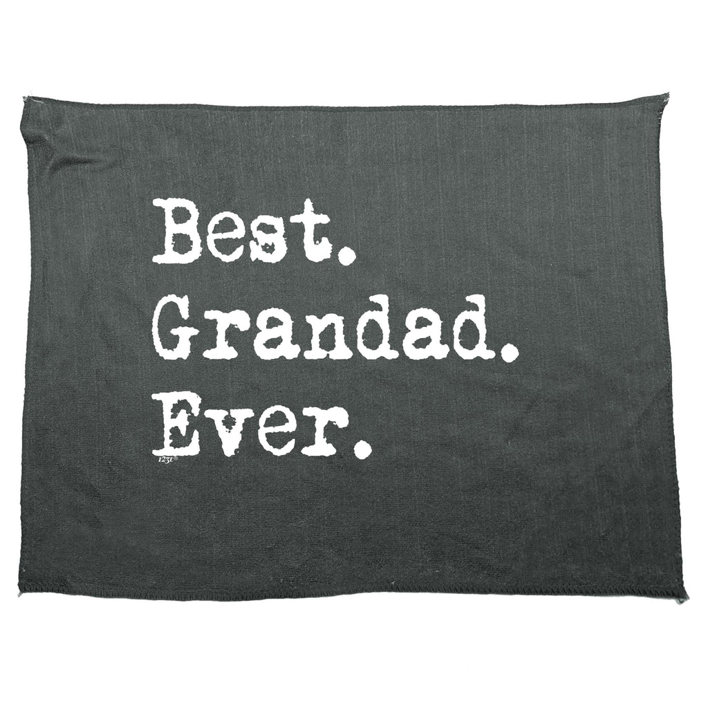 Best Grandad Ever - Funny Novelty Gym Sports Microfiber Towel