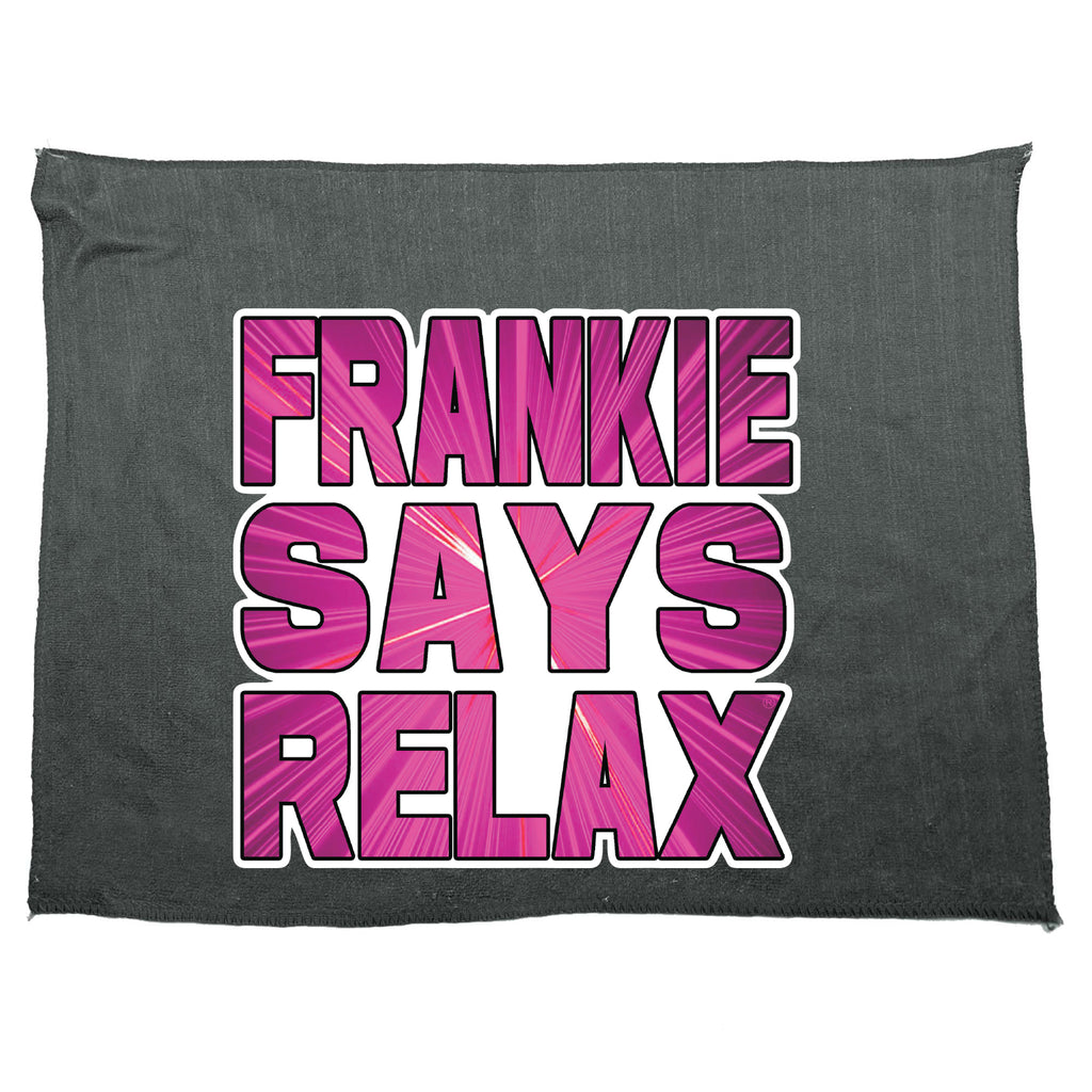 Frankie Pink Lazer - Funny Novelty Gym Sports Microfiber Towel