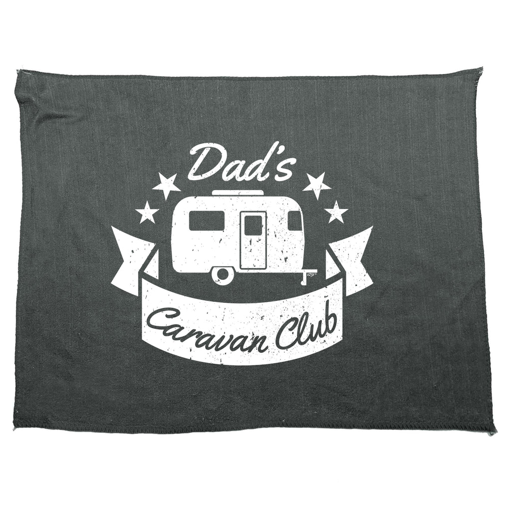 Dads Caravan Club - Funny Novelty Gym Sports Microfiber Towel