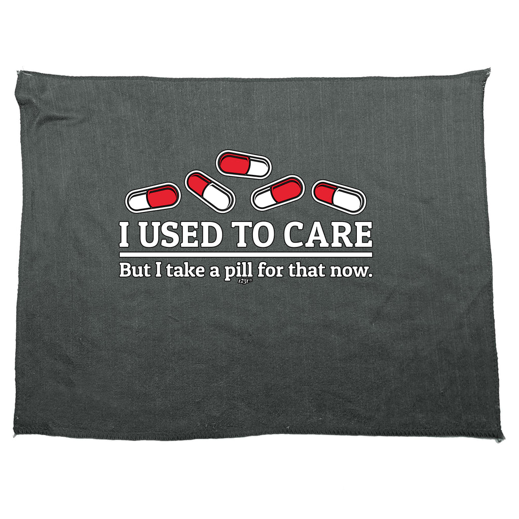 Take A Pill For That Now - Funny Novelty Gym Sports Microfiber Towel