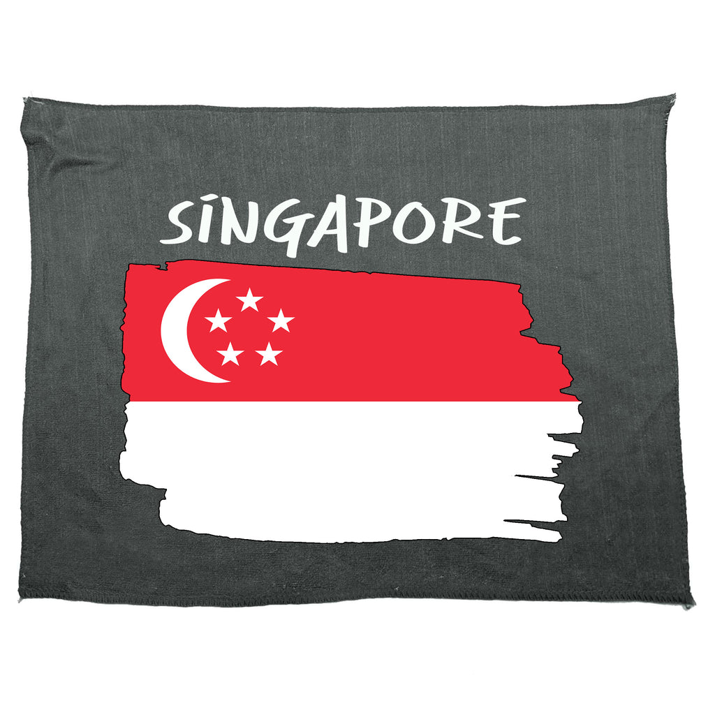 Singapore - Funny Gym Sports Towel