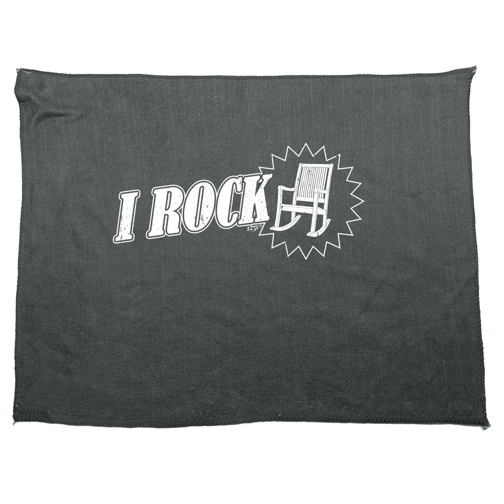 Rock Rocking Chair - Funny Novelty Gym Sports Microfiber Towel